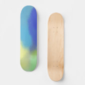 schilderen van abstracte waterverf persoonlijk skateboard (Voorkant)