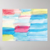 schilderen van abstracte waterverf poster (Voorkant)