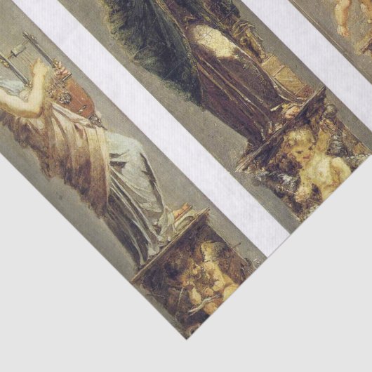  schilderen van Angels Tissuepapier (Detail)