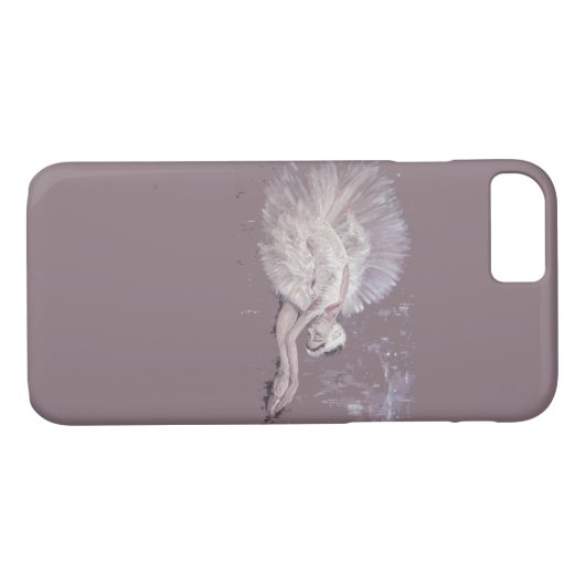 Schilderen van balletdanserswaander Case-Mate iPhone case (Achterkant (Horizontaal))
