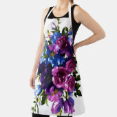 Schilderen van bloemenspuit in elke kleur achtergr schort (Insitu)