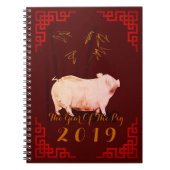 Schilderen van Chinees Lijst Varkenspad 2019 NoteB Notitieboek (Voorkant)