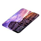 Schilderen van Colosseum in Rome bij zonsondergang Magneet (Linkerzijde)