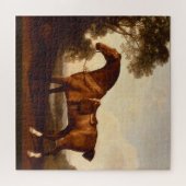  schilderen van de Baai door George Stubbs Legpuzzel (Horizontaal)