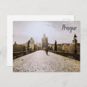 Schilderen van de brug van Charles in Praag over z Briefkaart (Voorkant / Achterkant)