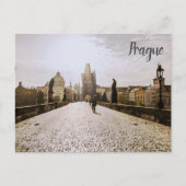 Schilderen van de brug van Charles in Praag over z Briefkaart (Voorkant)