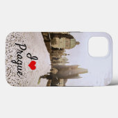 Schilderen van de brug van Charles in Praag over z Case-Mate iPhone Case (Achterkant (horizontaal))