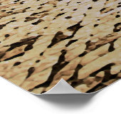 Schilderen van de brug van Charles in Praag over z Poster (Hoek)