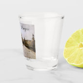 Schilderen van de brug van Charles in Praag over z Shot Glas (Rechts)