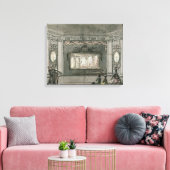 Schilderen van de Eido Phusikon showin van Louther Canvas Afdruk (Insitu (Woonkamer))
