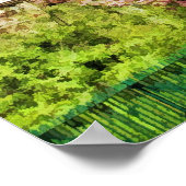 Schilderen van de Eiffeltoren Poster (Hoek)