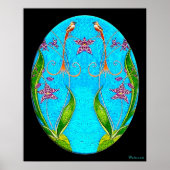 Schilderen van de Hawaiiaanse Waterverf Poster (Voorkant)