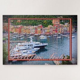 Schilderen van de jachten van Portofino Italië - 2 Legpuzzel