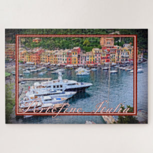 Schilderen van de jachten van Portofino Italië - 2 Legpuzzel