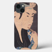 Schilderen van de Japanse actor Kabuki Case-Mate iPhone Case (Achterkant)