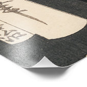  schilderen van de kleurrijke Japanse vrouw Foto Afdruk (Hoek)