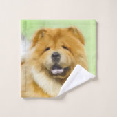 Schilderen van de KNOOPPROGRAMMA'S - Kute Original Bad Handdoek (Wasdoekje)