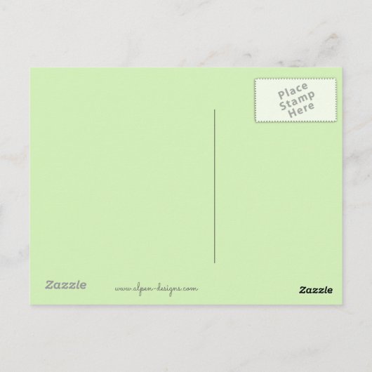 Schilderen van de KNOOPPROGRAMMA'S - Kute Original Briefkaart (Achterkant)