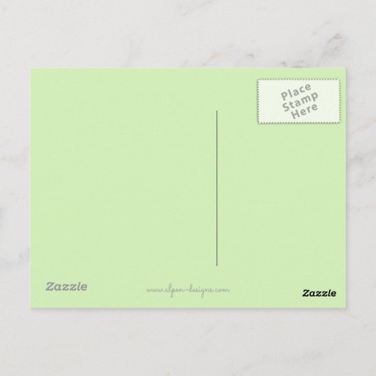 Schilderen van de KNOOPPROGRAMMA'S - Kute Original Briefkaart (Achterkant)