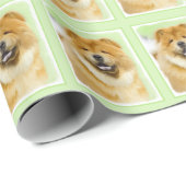 Schilderen van de KNOOPPROGRAMMA'S - Kute Original Cadeaupapier (Rol Hoek)