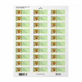 Schilderen van de KNOOPPROGRAMMA'S - Kute Original Etiket (Full Sheet)