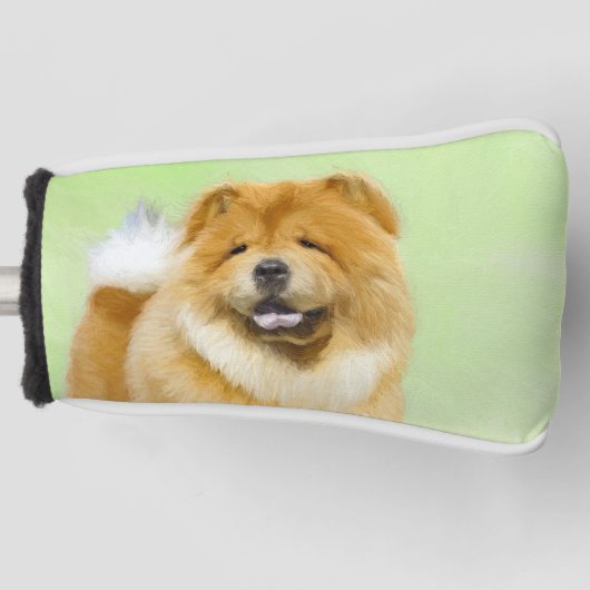 Schilderen van de KNOOPPROGRAMMA'S - Kute Original Golfheadcover (Voorkant)