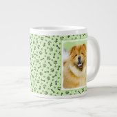 Schilderen van de KNOOPPROGRAMMA'S - Kute Original Grote Koffiekop (Voorkant rechts)