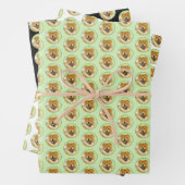 Schilderen van de KNOOPPROGRAMMA'S - Kute Original Inpakpapier Vel (In situ)