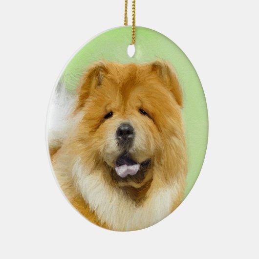 Schilderen van de KNOOPPROGRAMMA'S - Kute Original Keramisch Ornament (Rechts)