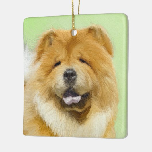 Schilderen van de KNOOPPROGRAMMA'S - Kute Original Keramisch Ornament (Links)