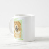 Schilderen van de KNOOPPROGRAMMA'S - Kute Original Koffiemok (Voorkant links)