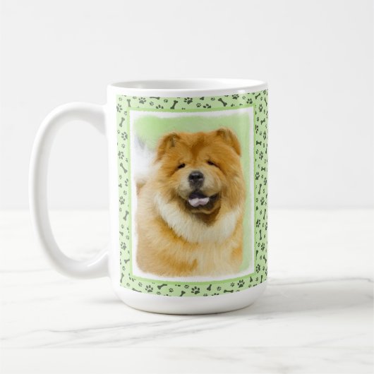 Schilderen van de KNOOPPROGRAMMA'S - Kute Original Koffiemok (Links)