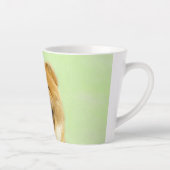 Schilderen van de KNOOPPROGRAMMA'S - Kute Original Latte Mok (Rechts)