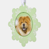 Schilderen van de KNOOPPROGRAMMA'S - Kute Original Ornament Kaart (Links)