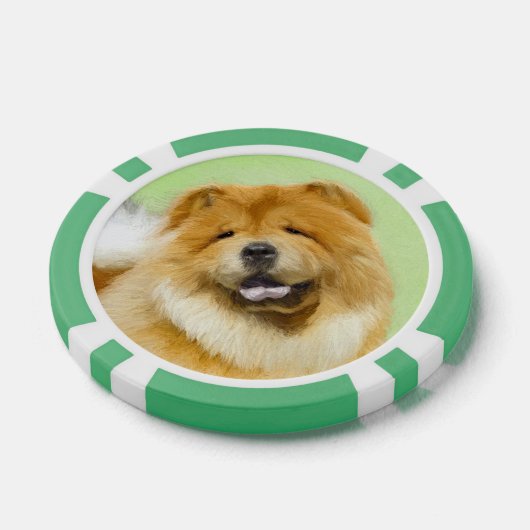 Schilderen van de KNOOPPROGRAMMA'S - Kute Original Poker Chips (Enkel)