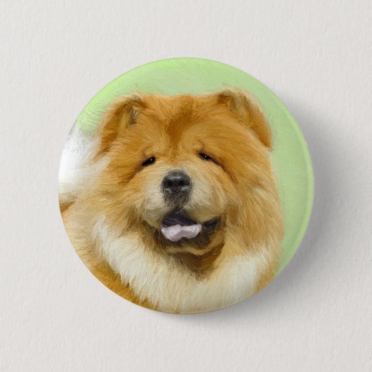 Schilderen van de KNOOPPROGRAMMA'S - Kute Original Ronde Button 5,7 Cm (Voorkant)