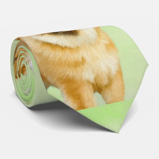 Schilderen van de KNOOPPROGRAMMA'S - Kute Original Stropdas (Opgerold)