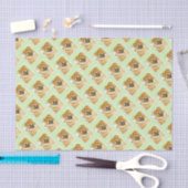 Schilderen van de KNOOPPROGRAMMA'S - Kute Original Tissuepapier (Craft)