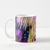 Schilderen van de Koe op het hoger land Koffiemok (Links)