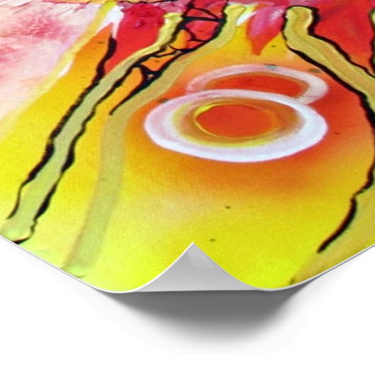 Schilderen van de kunstenaar RobSKY Poster (Hoek)