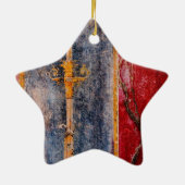 Schilderen van de luiwand keramisch ornament (Achterkant)