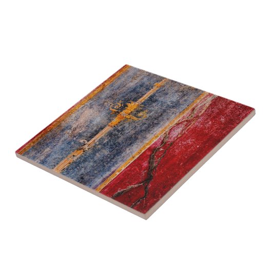 Schilderen van de luiwand tegeltje (Zijkant)