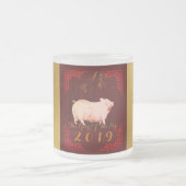 Schilderen van de Mok van Bamboe Chinees Lijst Var (Center)