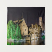 Schilderen van de oude stad Brugge en de toren van Wandkleed (Voorkant)