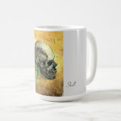Schilderen van de schedel, Van Gogh - beroemd schi Koffiemok (Voorkant rechts)