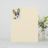 Schilderen van de speelgoed fox-terger - Kute Orig (Staand voorkant)