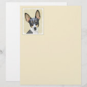 Schilderen van de speelgoed fox-terger - Kute Orig (Voorkant / Achterkant)