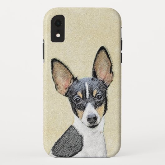 Schilderen van de speelgoed fox-terger - Kute Orig Case-Mate iPhone Case (Achterkant)