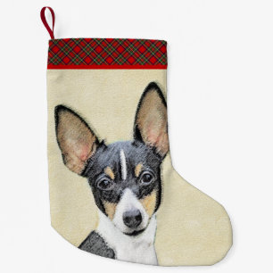Schilderen van de speelgoed fox-terger - Kute Orig Kleine Kerstsok