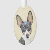 Schilderen van de speelgoed fox-terger - Kute Orig Ornament (voorkant)